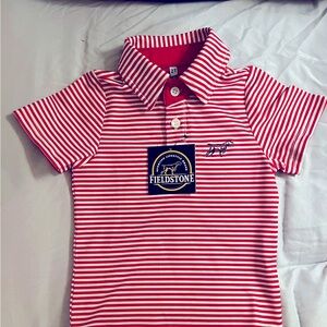 NWT Fieldstone polo (Moisture Wicking Material) size 2T